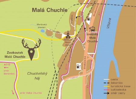 zoo-chuchle-mapa